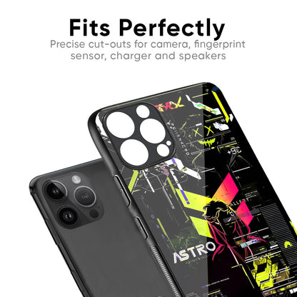 Astro Glitch Glass Case for Apple iPhone 17e
