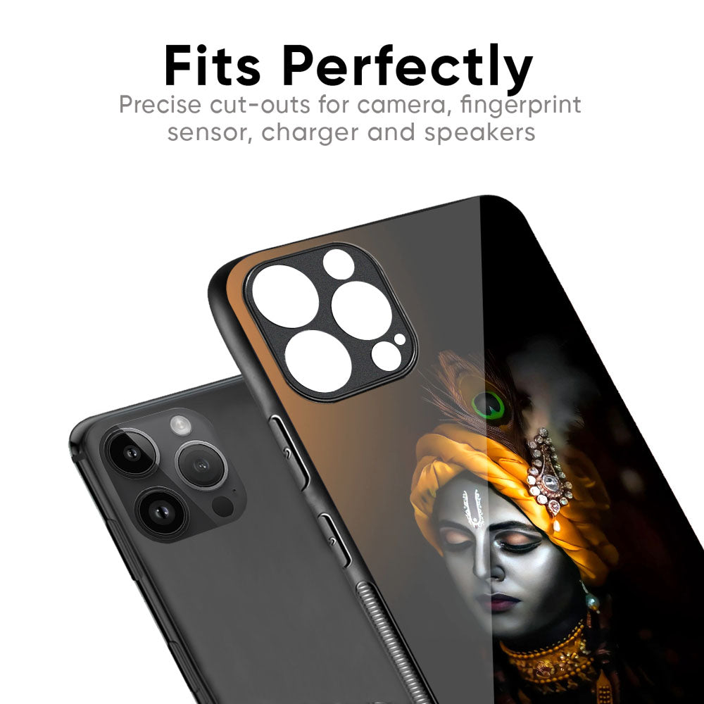 Ombre Krishna Glass Case for iPhone 17