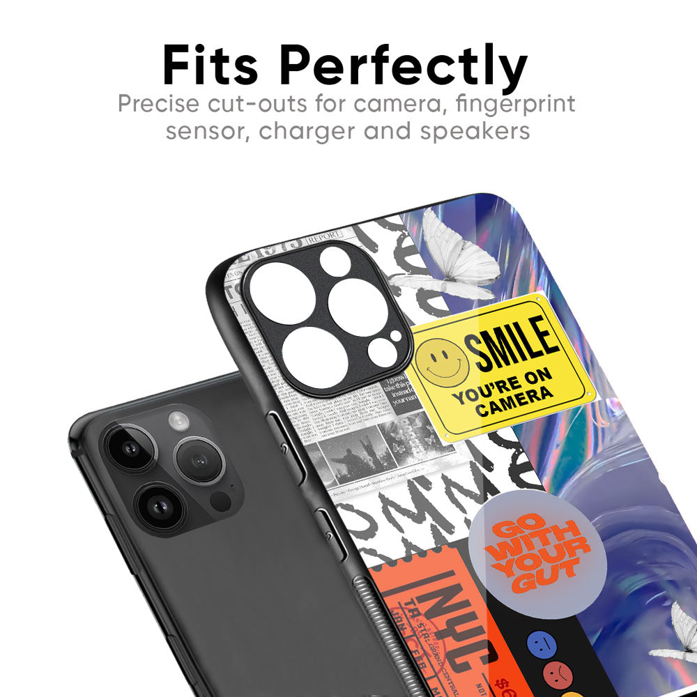 Smile for Camera Glass Case for iPhone 17