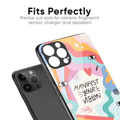 Vision Manifest Glass Case for iPhone 17