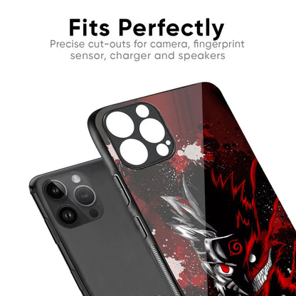 Dark Character Glass Case for iPhone 17