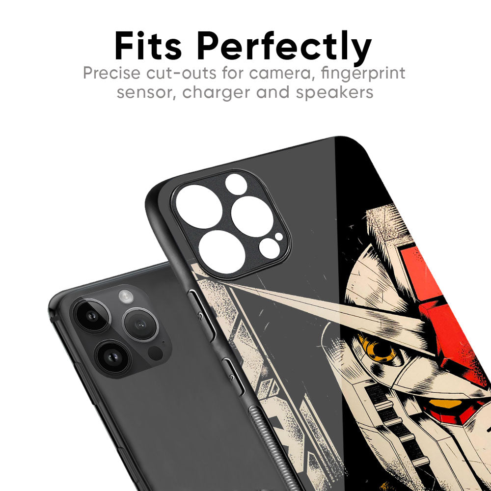 Transformer Art Glass Case for iPhone 17