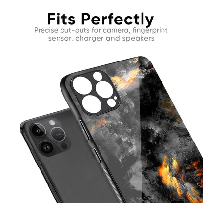 Lava Explode Glass Case for iPhone 17