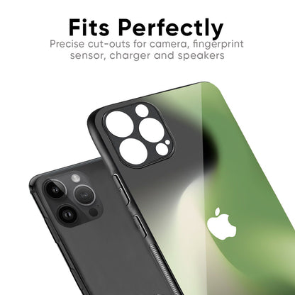 Green Tornado Glass Case for iPhone 17