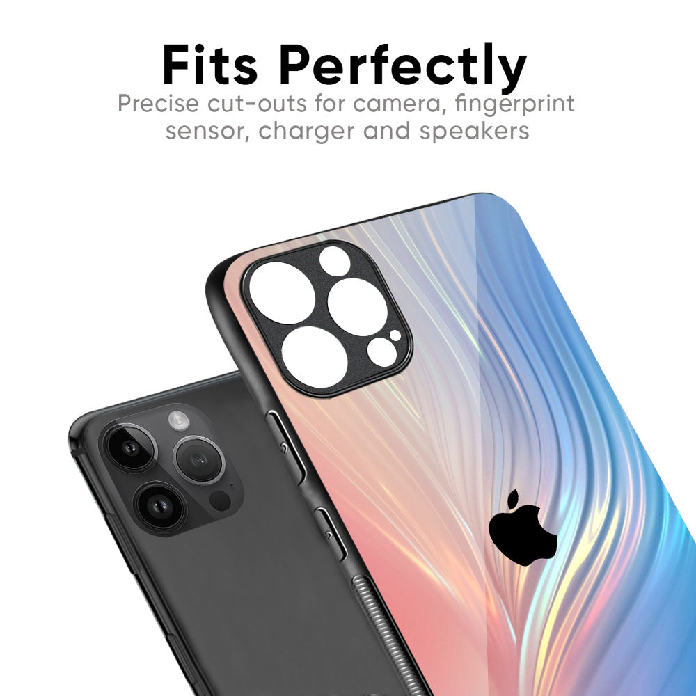 Mystic Aurora Glass Case for iPhone 17