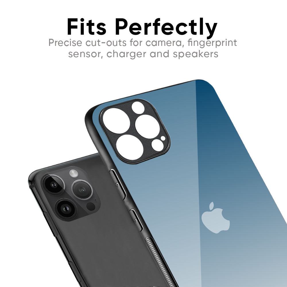 Deep Sea Space Glass Case for iPhone 17
