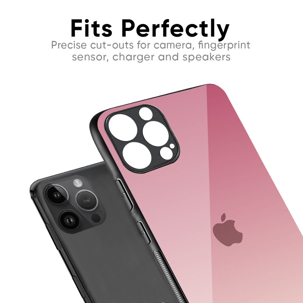 Blooming Pink Glass Case for iPhone 17