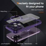 Deep Purple Hybrid Back Cover for iPhone