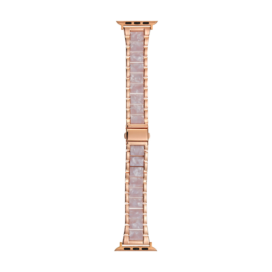 Rose Gold Seashell Apple Watch Strap