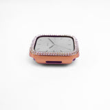 Rose Gold Double Halo Crystal Bumper Case