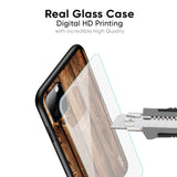 Timber Printed Glass Case for Redmi K50i 5G