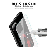 Shadow Character Glass Case for Oppo A38