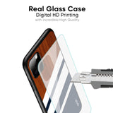 Bold Stripes Glass Case for Redmi K50i 5G