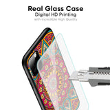 Elegant Mandala Glass Case for OnePlus 12R 5G