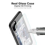 Space Flight Pass Glass Case for Samsung Galaxy A03