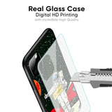 Astronaut on Mars Glass Case for iPhone 16 Plus