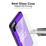 Make it Happen Glass Case for Oppo A18