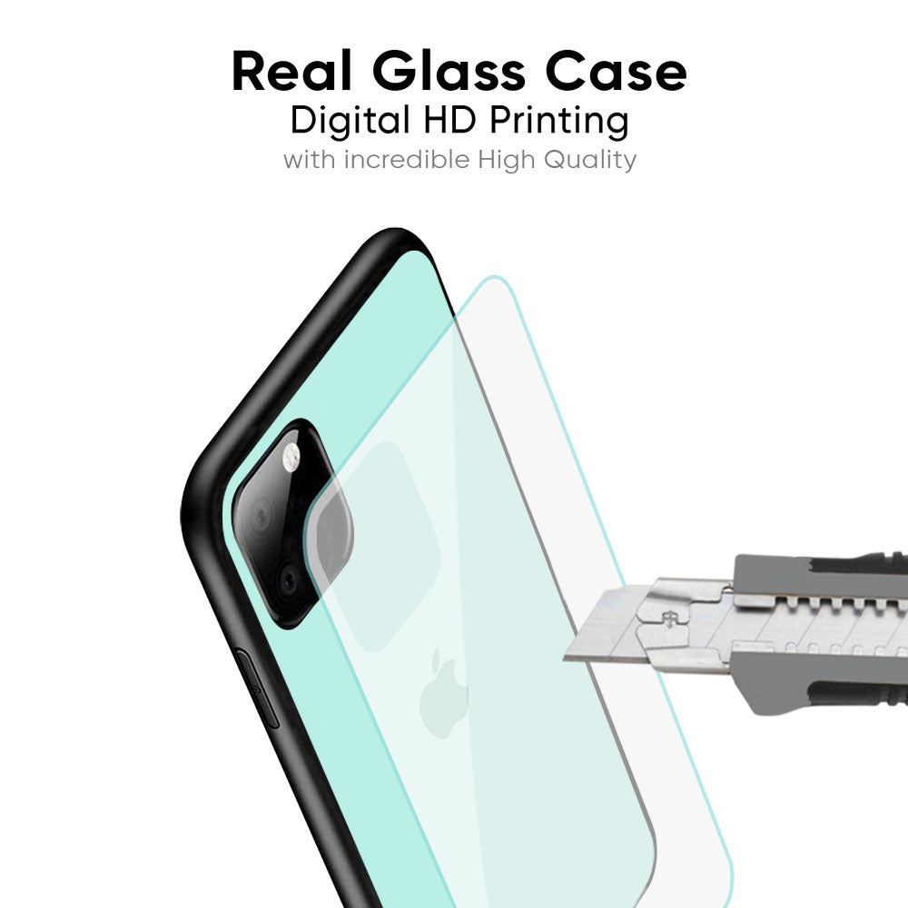 Teal Glass Case for iPhone 16