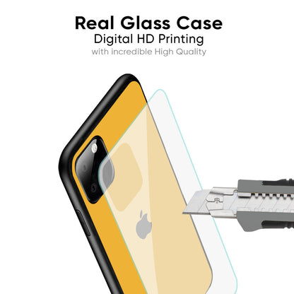 Fluorescent Yellow Glass case for iPhone 16