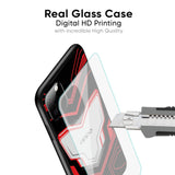 Quantum Suit Glass Case For Oppo A18