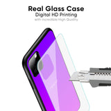 Purple Pink Glass Case for Oppo A18