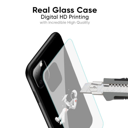 Space Traveller Glass Case for Motorola G85 5G