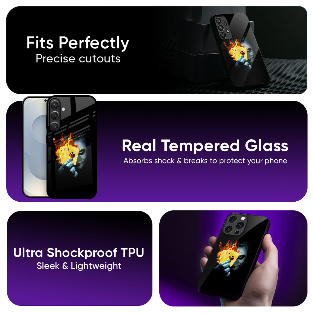 AAA Joker Glass Case
