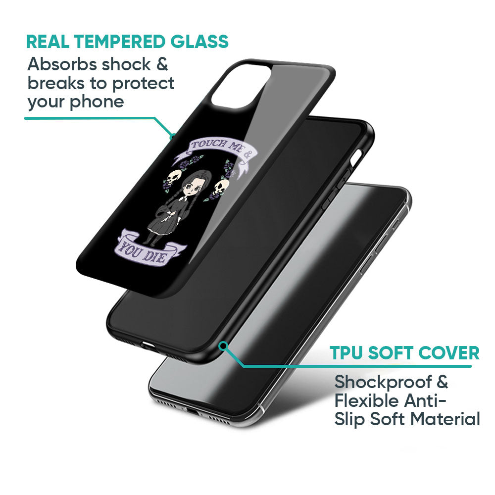 Touch Me & You Die Glass Case for Oppo K13 Turbo Pro 5G