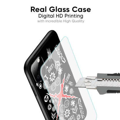 Red Zone Glass Case for Oppo A18