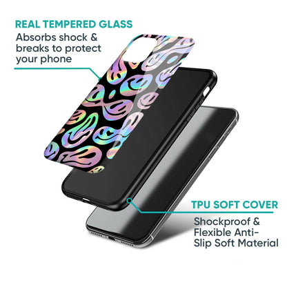 Acid Smile Glass Case for Apple iPhone 16e