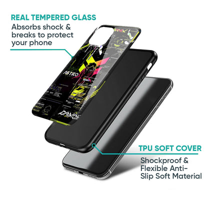 Astro Glitch Glass Case for Oppo K13 Turbo Pro 5G