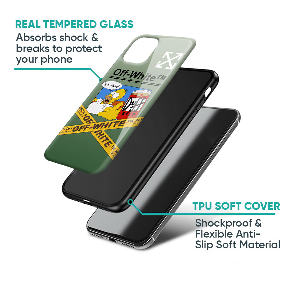 Duff Beer Glass Case for Vivo Y200e 5G
