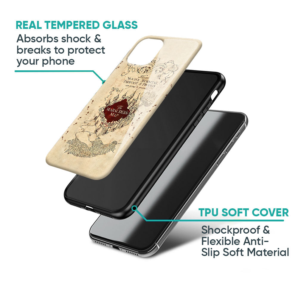 Magical Map Glass Case for Samsung Galaxy A57 5G