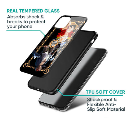 Shanks & Luffy Glass Case for Oppo Find X8 5G