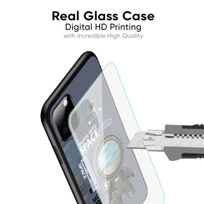 Space Travel Glass Case for Oppo A18
