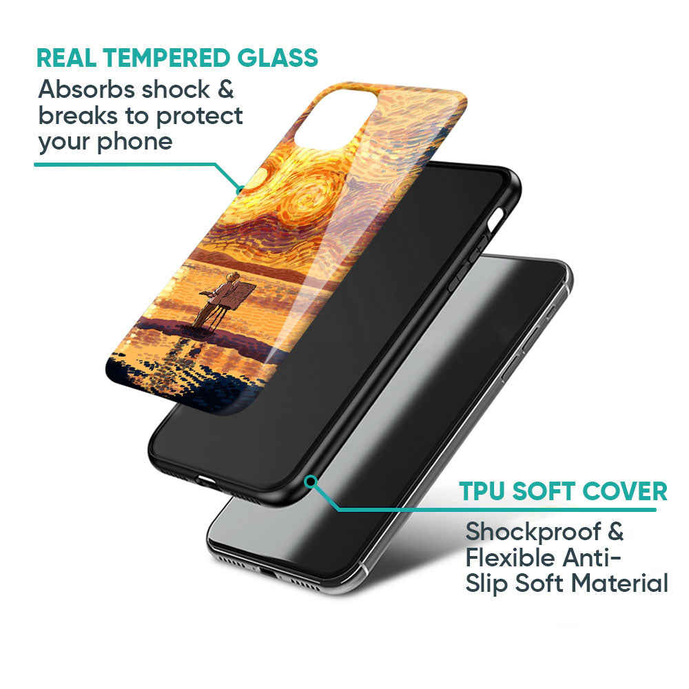 Sunset Vincent Glass Case for Oppo K13 Turbo Pro 5G