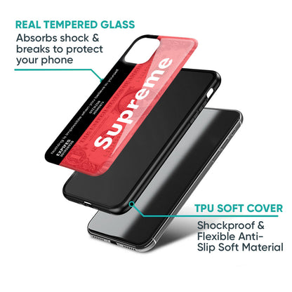 Supreme Ticket Glass Case for Motorola Edge 60 Pro