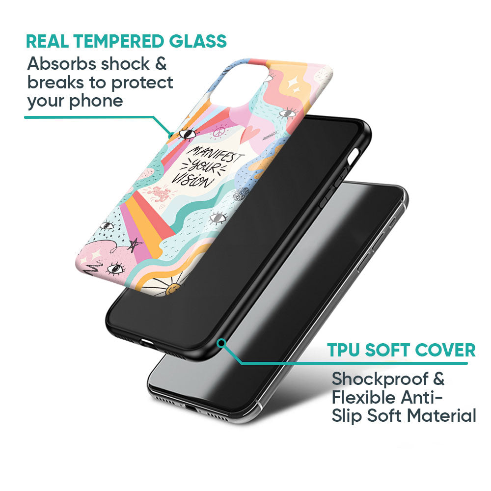 Vision Manifest Glass Case for Samsung Galaxy A57 5G