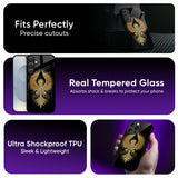 Mythical Phoenix Art Glass Case