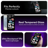 No Bad Vibes Glass Case