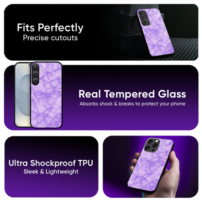 Lavish Lavender Glass Case