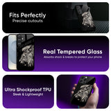 Brave Lion Glass case