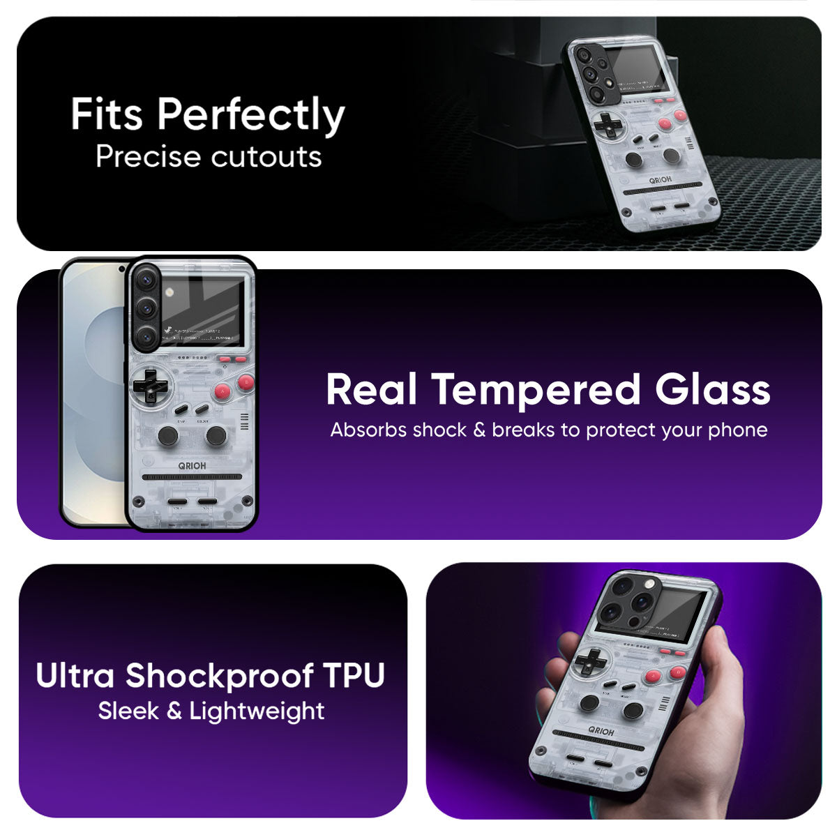 Retro Gaming Glass Case