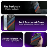 Carbon Inspired Glass Case