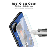 Car Adiction Glass Case for Realme C25