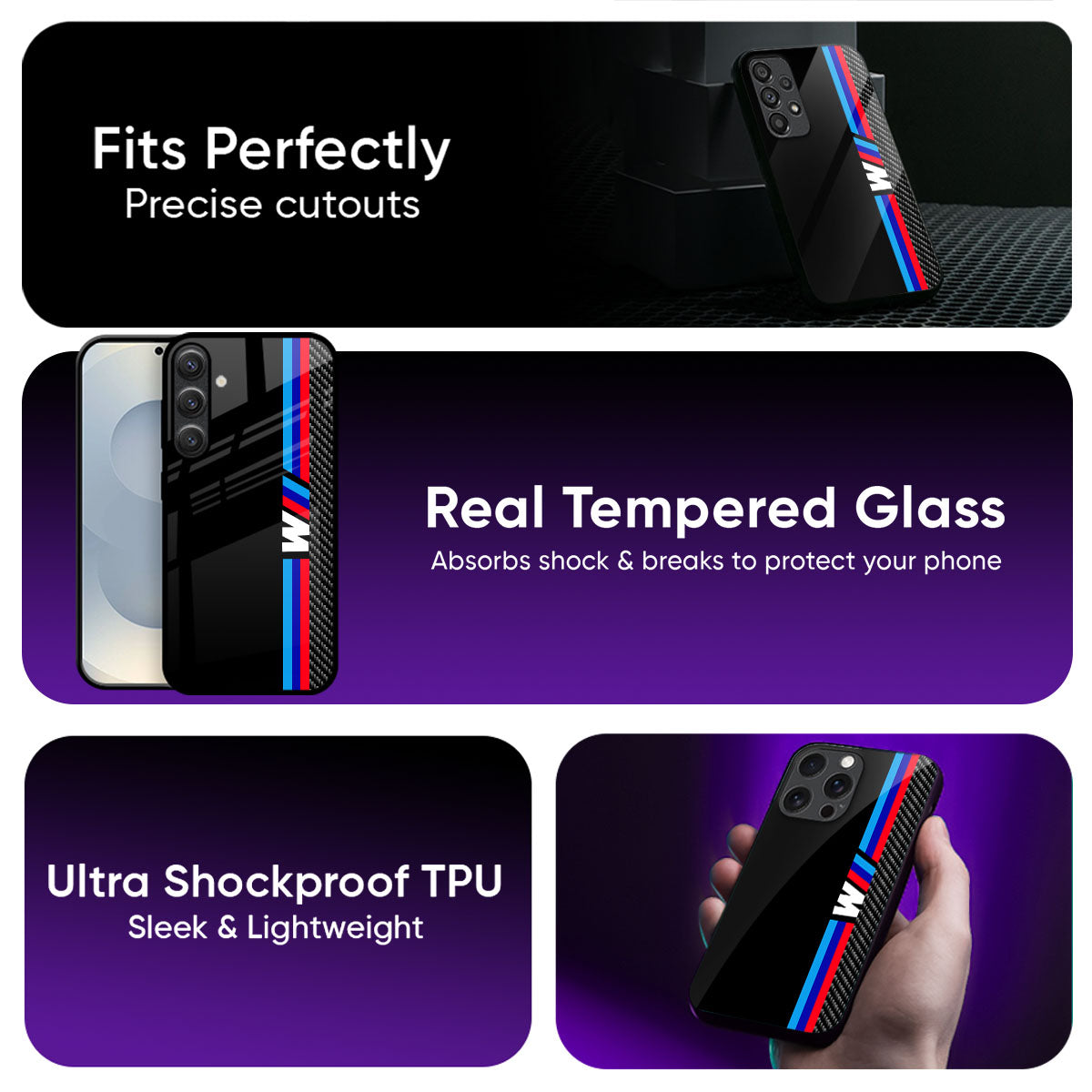 Automotive Art Glass Case