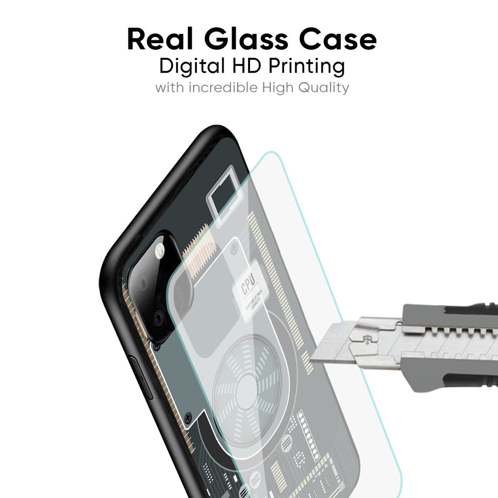 Motherboard Circuit Glass Case for iPhone XS Max