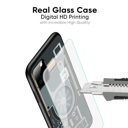 Motherboard Circuit Glass Case for iPhone XS