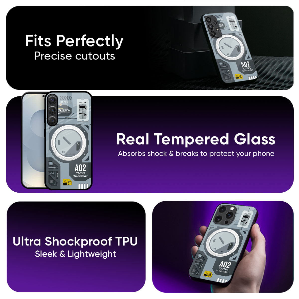 Modern Technology Glass Case