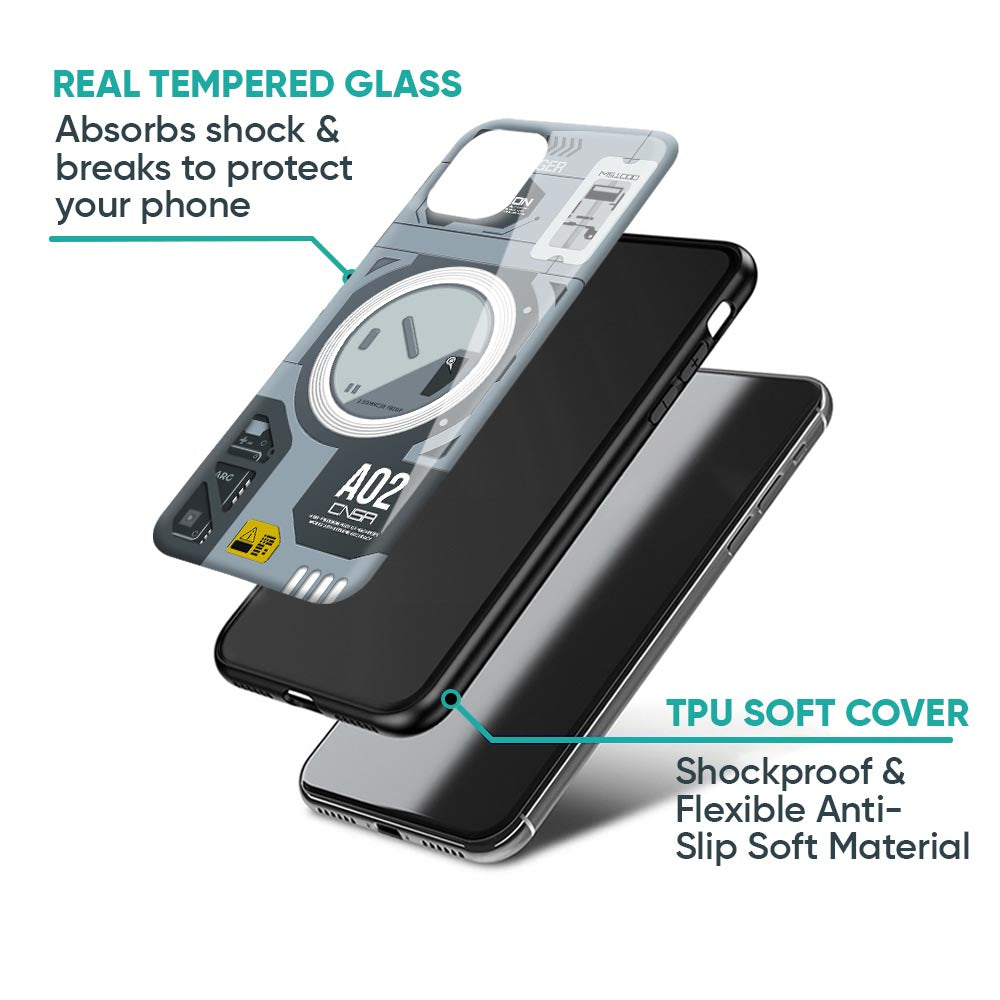 Modern Technology Glass Case for Oppo Find X9 Ultra 5G